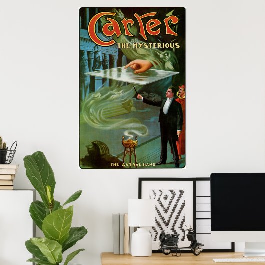 Carter The Mysterious Poster (Thuiskantoor)