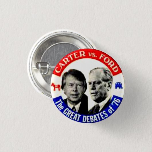 Carter vs. Ford - Button (Voorkant /achterkant)