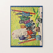 Carter's Ink and mamma cat and kittens uit 1940 Legpuzzel (Verticaal)