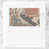 Carter's Little Liver Pills Ephemera Rechthoekige Sticker (Tas)