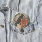 Carter's Little Liver Pills Ephemera Ronde Button 7,6 Cm (In situ)