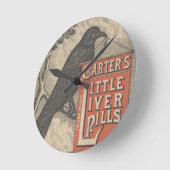 Carter's Little Liver Pills Ephemera Ronde Klok (Hoek)