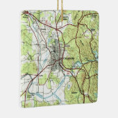 Cartersville Georgia Topo Keramisch Ornament (Rechts)