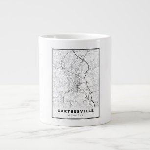 Cartersville Map Grote Koffiekop