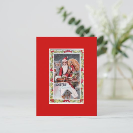 Cartes de Noel Feestdagenkaart (Staand voorkant)