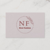 Cartes de visite Standard : 8,5 cm x 5,5 cm Visitekaartje (Voorkant)