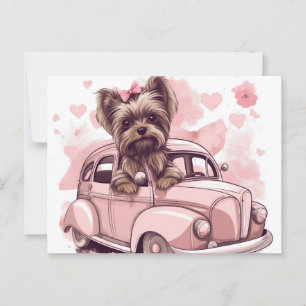 Cartes Postales Dog Yorkshire Briefkaart