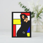 CARTES POSTALES POP ART DESIGN LOGOS VISUELS BRIEFKAART (Staand voorkant)