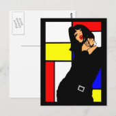CARTES POSTALES POP ART DESIGN LOGOS VISUELS BRIEFKAART (Voorkant / Achterkant)