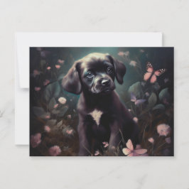 Cartes Postales Puppy Briefkaart
