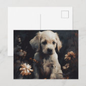 Cartes Postales Puppy Briefkaart (Voorkant / Achterkant)