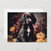 Cartes Postales Puppy Briefkaart (Voorkant / Achterkant)