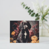 Cartes Postales Puppy Briefkaart (Staand voorkant)