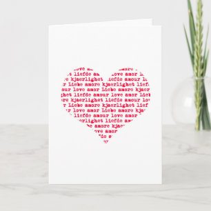 cartes Saint Valentin Feestdagen Kaart