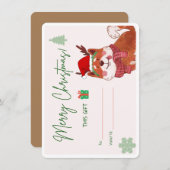 Cartes voor feesten Modern Joyce Kerstmis (Voorkant / Achterkant)
