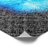 Cartesiaans Icecube Poster (Hoek)