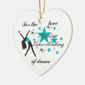 Cartesion Dance Heart Ornament (Links)