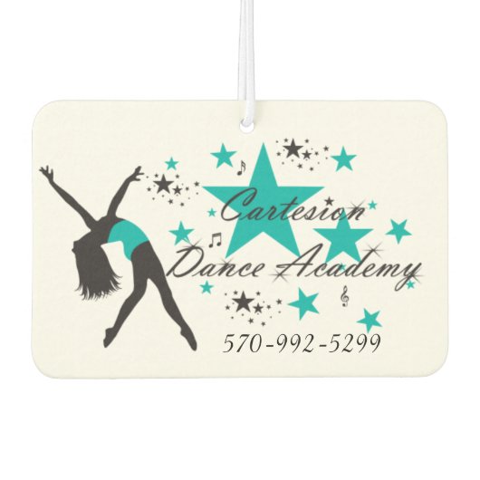 Cartesion luchtverfrisser "nieuwe auto" geur (Voorkant)