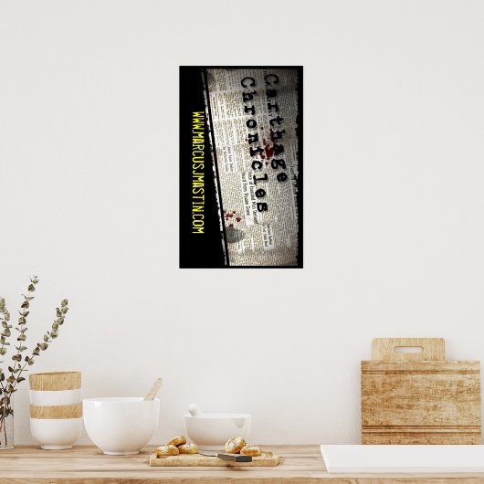 Carthage Chronicles Canvas afdrukken Poster (Keuken)