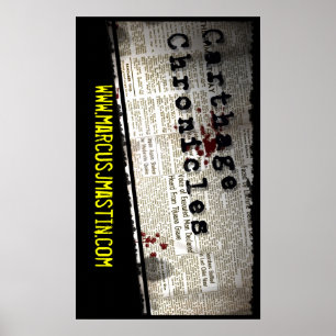 Carthage Chronicles Canvas afdrukken Poster