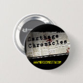 Carthage Chronicles Pin Ronde Button 5,7 Cm (Voorkant /achterkant)
