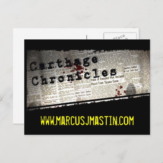 Carthage Chronicles Postcard Briefkaart (Voorkant / Achterkant)