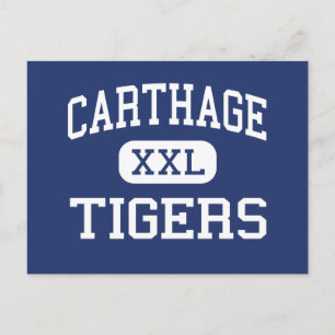 Carthage - Tigers - Junior - Carthage Missouri Briefkaart