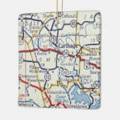 Carthage TN Keramisch Ornament (Links)