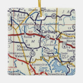 Carthage TN Keramisch Ornament (Voorkant)
