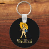 Carthago Delenda Est Funny Roman History Attire (s Sleutelhanger (Voorkant)