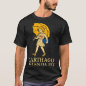 Carthago Delenda Est Funny Roman History Attire (s T-shirt (Voorkant)