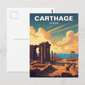 Carthago Tunesië Reizen Briefkaart (Voorkant / Achterkant)