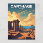 Carthago Tunesië Reizen Briefkaart (Voorkant)