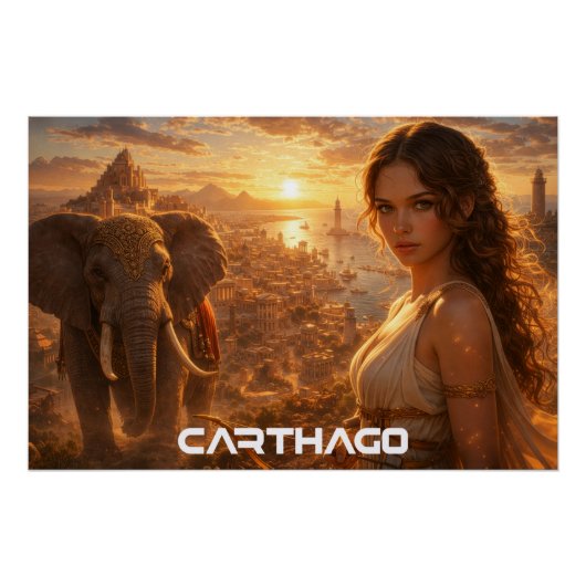 CARTHAGO - TUNIS PERFECT POSTER (Voorkant)