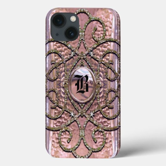 Carthmeade Helen Unique Monogram Case-Mate iPhone Case (Achterkant)
