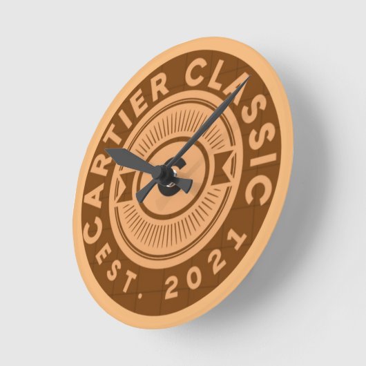Cartier Classic signature TAan Ronde Klok (Hoek)