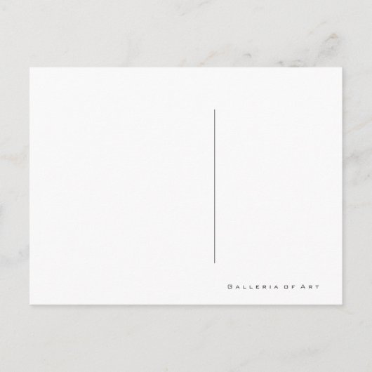 Cartierr Jewelry Ketting ~ Briefkaart (Achterkant)