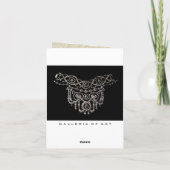 Cartierr Sieraden Hanger ~ Wenskaart Kaart (Achterkant)