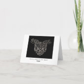 Cartierr Sieraden Hanger ~ Wenskaart / Notitiekaar Kaart (Achterkant)