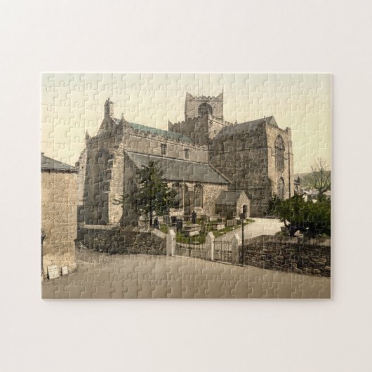 Cartmel Priory Church, Cumbria, Engeland Legpuzzel (Horizontaal)