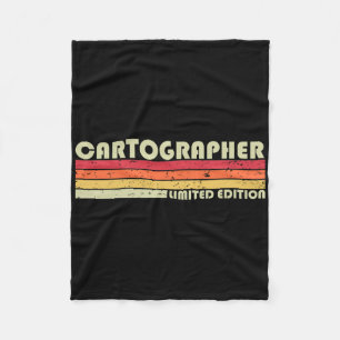 Cartograaf Grappig Job Titel Beroep Verjaardag W Fleece Deken
