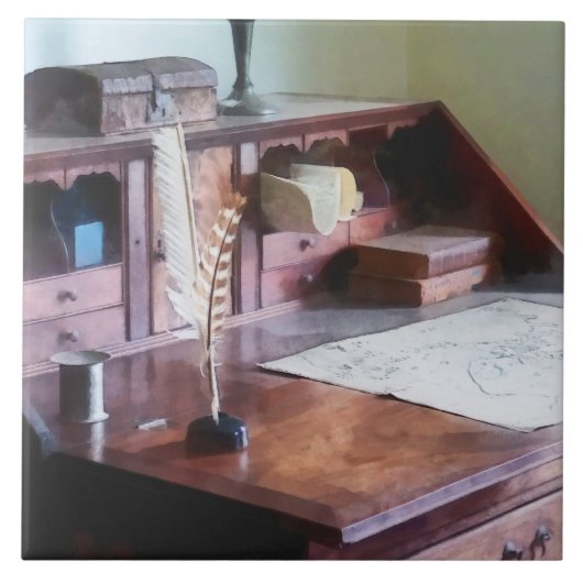Cartografenbureau Tegeltje (Voorkant)