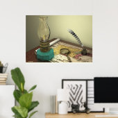 Cartografia Poster (Thuiskantoor)