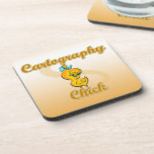 Cartografie Chick Bier Onderzetter (Linkerzijde)