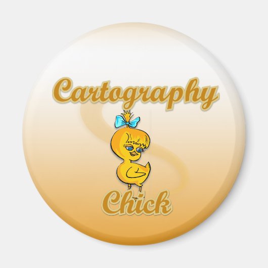 Cartografie Chick Magneet (Voorkant)