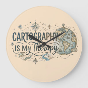 Cartografie is mijn therapie klok