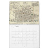 Cartografie-kalender van de Britse eilanden Kalender (Mar 2027)