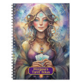Cartomancy en Tarot Kaart lezingen interpretaties Notitieboek (Voorkant)