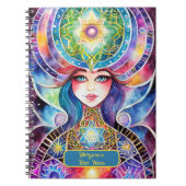 Cartomancy en Tarot Kaart lezingen interpretaties Notitieboek (Voorkant)