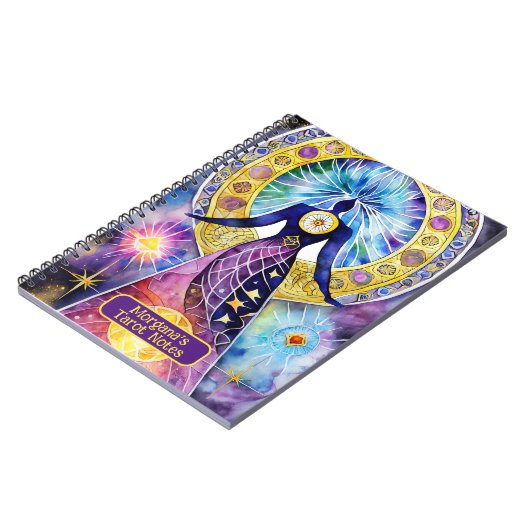 Cartomancy en Tarot Kaart lezingen interpretaties Notitieboek (Linkerzijde)